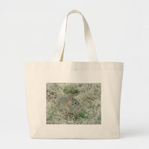 Baby Bunny Turns Heads Canvas Bag