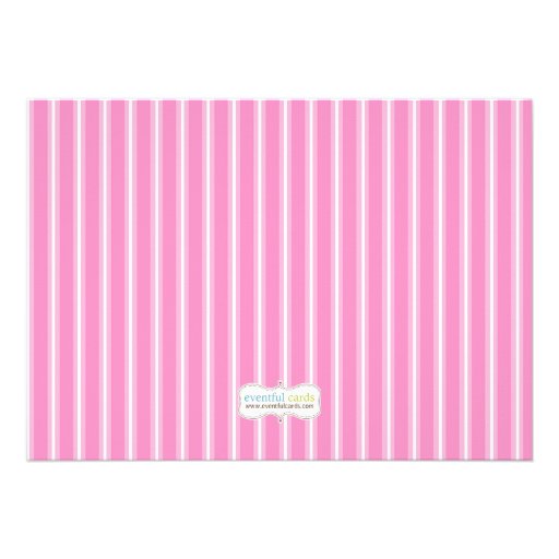 Baby Butterfly Birthday Party Invitation