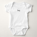 Baby BWJ 1sie - An Official Rebecca Walker product T-shirts