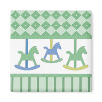 Baby Carousel Collection Magnet