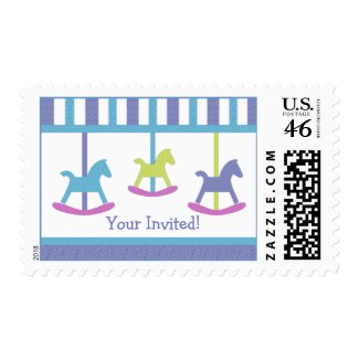 Baby Carousel Collection Postage Stamps stamp