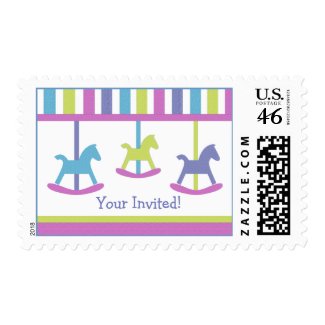 Baby Carousel Collection Postage Stamps stamp