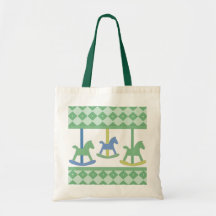 Baby Carousel Collection Tote Bag