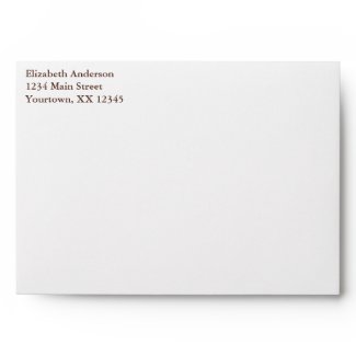 Baby Carriage Baby Shower Envelopes envelope