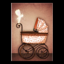 Baby Carriage invitations