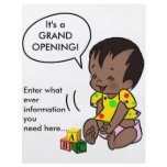Baby Cartoon to Personalize - Flyer