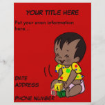 Baby Cartoon to Personalize - Flyer