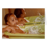 Baby Caught Redhanded Greeting Cards