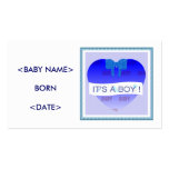 BABY CELEBRATION - IT'S A BOY ! BUSINESS CARD TEMPLATES