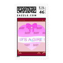 BABY CELEBRATION - IT'S A GIRL ! postage