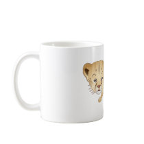 Baby Cheetah mugs by Jungleshoppe Baby Cheetah mugs