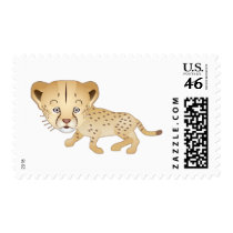 Baby Cheetah postage by Jungleshoppe Baby Cheetah postage