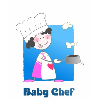 Baby Chef Shirt T | Funny Baby Chef Tshirt por Toonboy