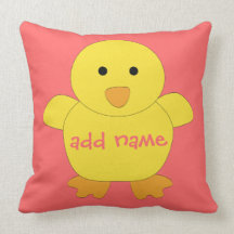 Baby Chick American MoJo Pillow