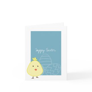 Baby Chick Easter Cards card