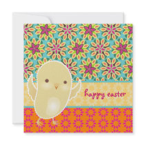 Baby Chick Easter Invitation