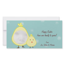 Baby Chick Easter Photo Cards