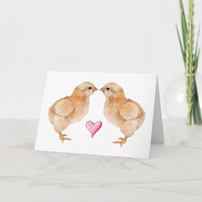 baby chicks pictures. Baby Chick Love Card by
