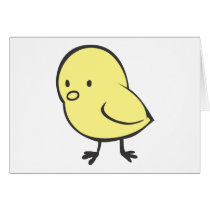 Baby Chicken Greeting Card
