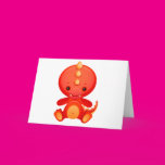 Baby Chinese Dragon Card