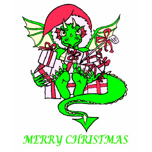 Baby Christmas Dragon TShirt shirt