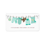 Baby Clothes Address Labels