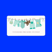 Baby Clothes Address Labels