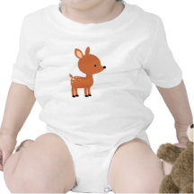 Baby Clothes, Baby Apparel Cute Deer. T Shirts