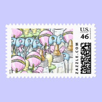 Baby Collage stamps
