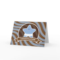 Baby Congratulations Design Greeting Card
