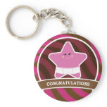 Baby Congratulations Design Key Chain