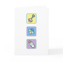 Baby Congratulations for new or expectant parents cards by cutietoots Baby Congratulations for new or expectant parents cards