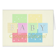 Baby Congratulations! Greeting Card