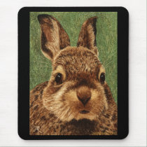 Baby Cottontail Rabbit Mousepad mousepads