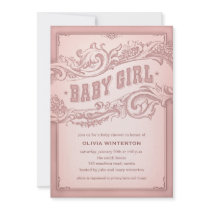 Baby Cowgirl Shower Invitations