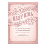 Vintage Baby Shower Invitations