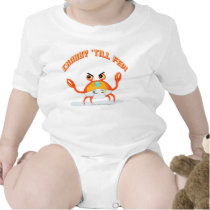 Baby Crab Onesie / T-Shirt by jamiecreates1 Baby Crab Onesie / T-Shirt