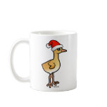 Baby Crane Santa Classic White Mug