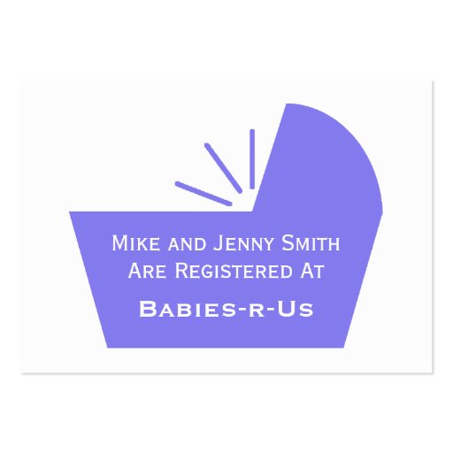 Baby Crib Icon Business Card Templates Zazzle