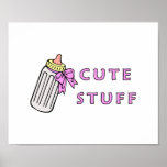 Baby Cute Stuff Print