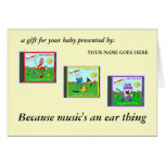 Baby D.J. Toon Cover, Toon Maestro... - Customized Cards
