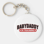 Baby Daddy In Training Key Chain