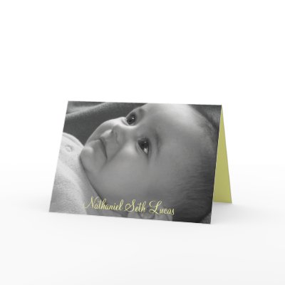 Baby Dedication Card by AnitaJoy