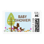 Baby Deer Boy Baby Shower  Postage