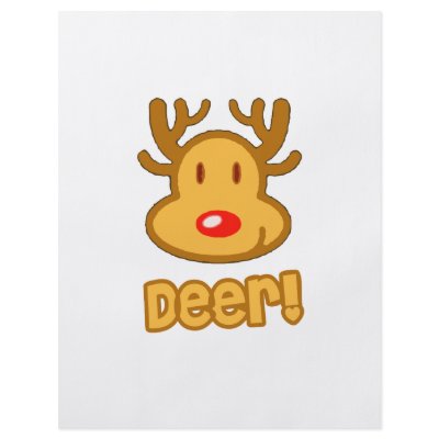 Baby Deer Cartoon Full Color Flyer by BurchellDesign