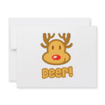Baby Deer Cartoon Invitation