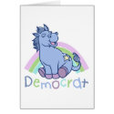 Baby Democrat Donkey cards by Prodem Baby Democrat Donkey cards