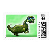 Baby Dinosaur postage by FunGraphix Baby Dinosaur postage