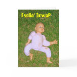 Baby Doll Get Well Card
