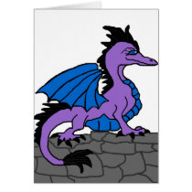 Baby Dragon blank card by marcya7 Baby Dragon blank card
